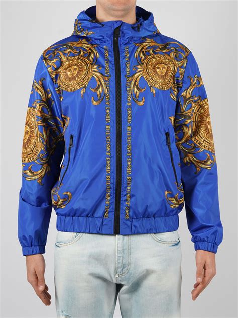 giacche jeans versace|Giacche con cappuccio da uomo di Versace Jeans Couture.